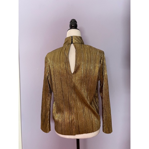 House of Harlow 1960 x REVOLVE Gold Lynn Blouse - Picture 6 of 9